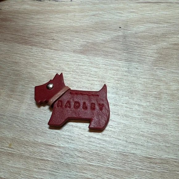 Radley Leather Tote Bag with Floral Accent - Picture 4 of 6